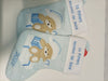 Ecost Heart's Sign Babys First Christmas Stockings Blue - Spanish