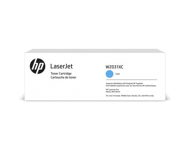 HP toner cartridge contract cyan (W2031XC, 415X) (SPEC)