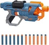 Ecost Customer Return Nerf Elite 2 Commander RD-6 Blaster, 12 Nerf Darts, 6-Dart Rotationstrommel, T