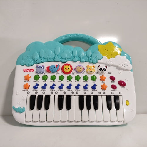 Ecost Customer Return Fisher Price Tierklavier - Interaktives Spielzeug - Tierstimmen - Kinderlie