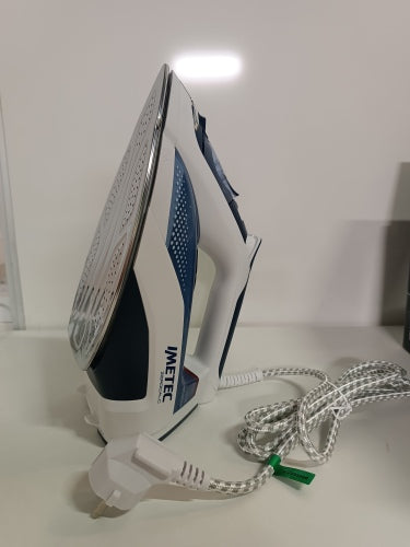 Ecost Customer Return, Imetec ZeroCalc Z3 3500 Steam Iron with Anticalcare Technology, Multi-Hole St