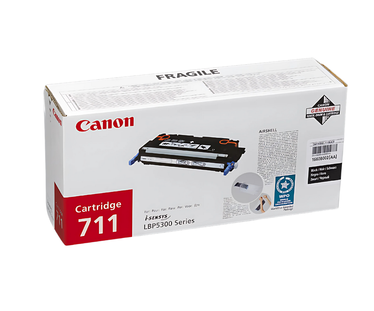 Original Canon 711 black (1660B002) toner, 6000 pages