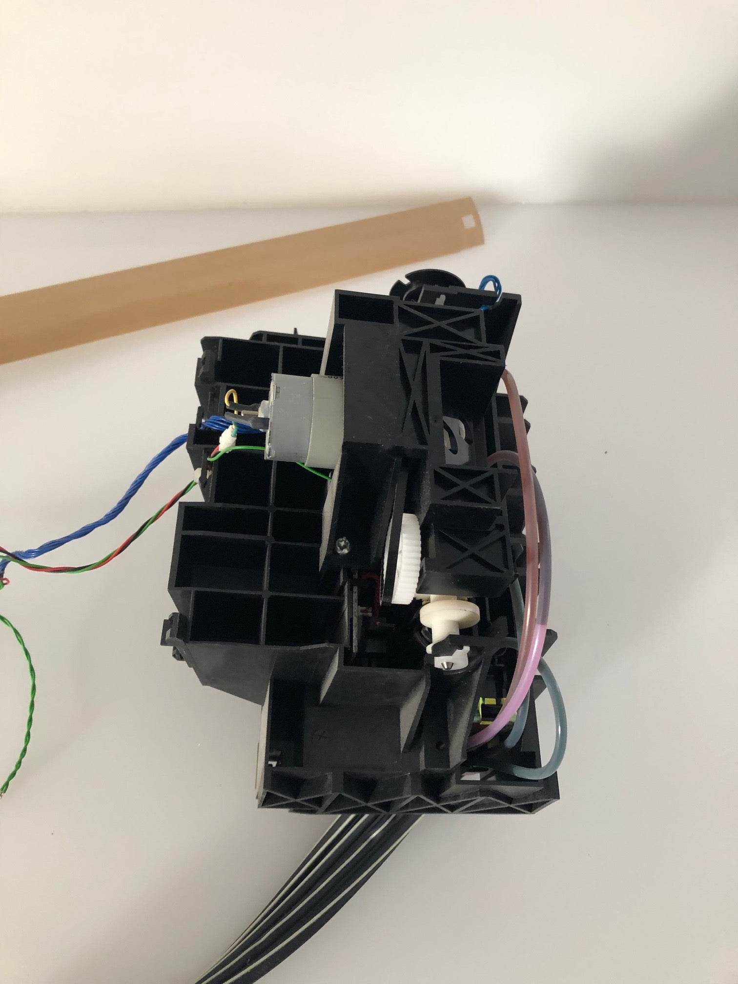 C7769-40233 INK CARTRIDGES HOLDER & Printhead Carriage C7769-60090A & TRAILING CABLE FOR HP DESIGNJET 500 C7770B PLOTTER