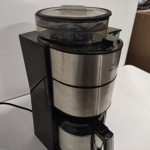 Ecost customer return Melitta 102101 filter coffee machine, stainless steel, black