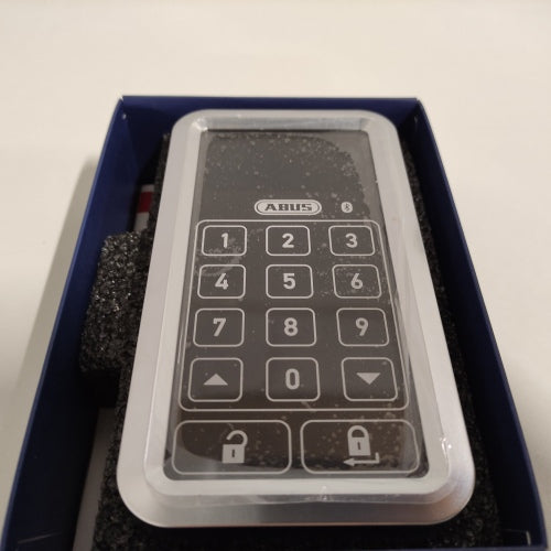 Ecost customer return ABUS HomeTec Pro Bluetooth Keypad CFT3100  Code Keypad to Open the Front Door