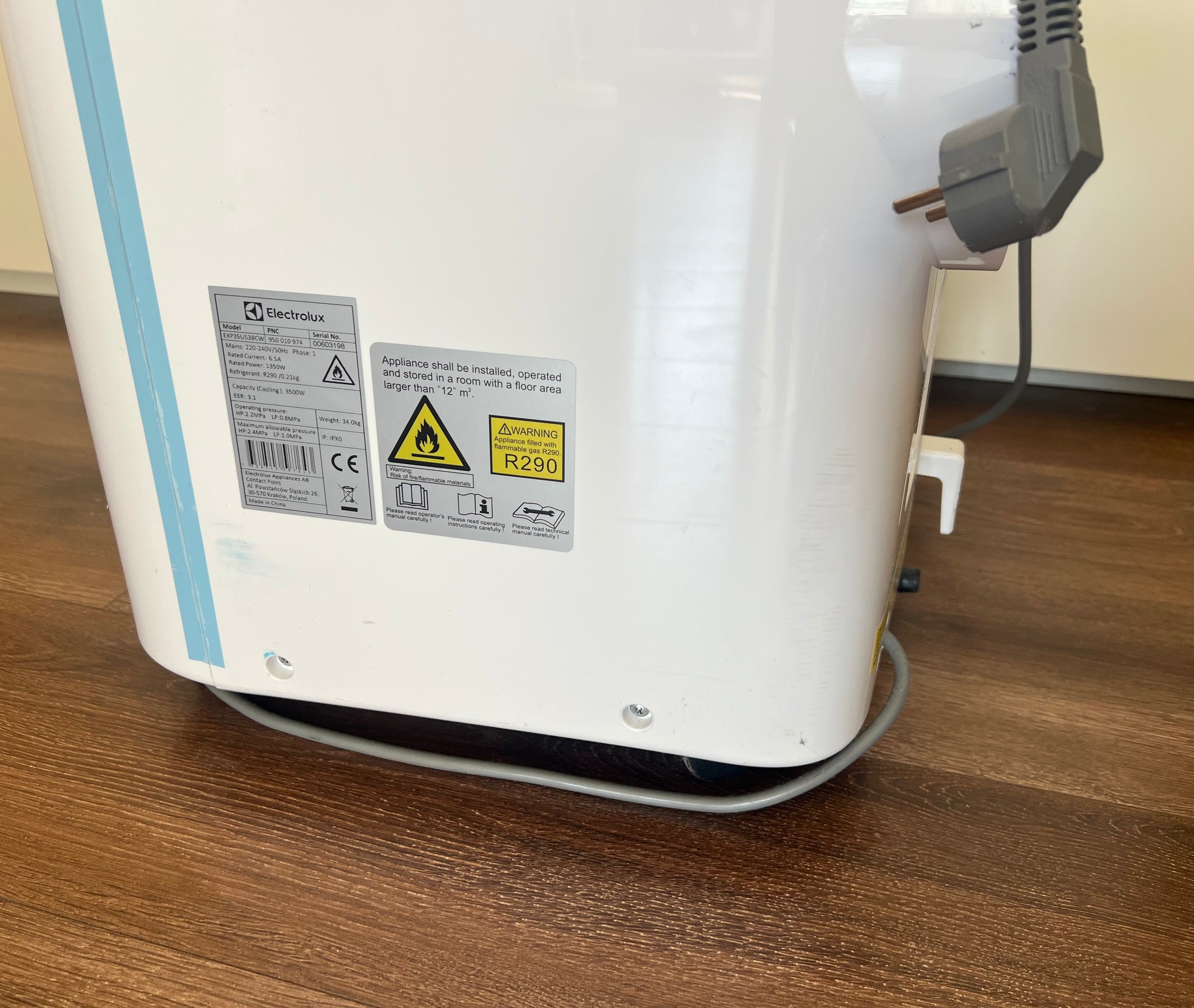 Electrolux EXP35U538CW Portable Air Conditioner