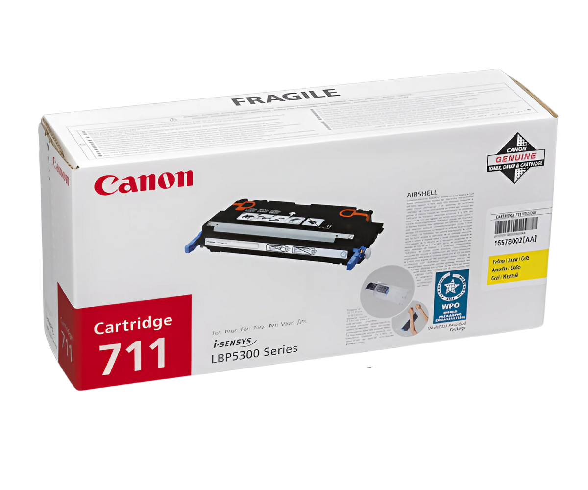 Original Canon 711 yellow (1657B002) toner, 6000 pages