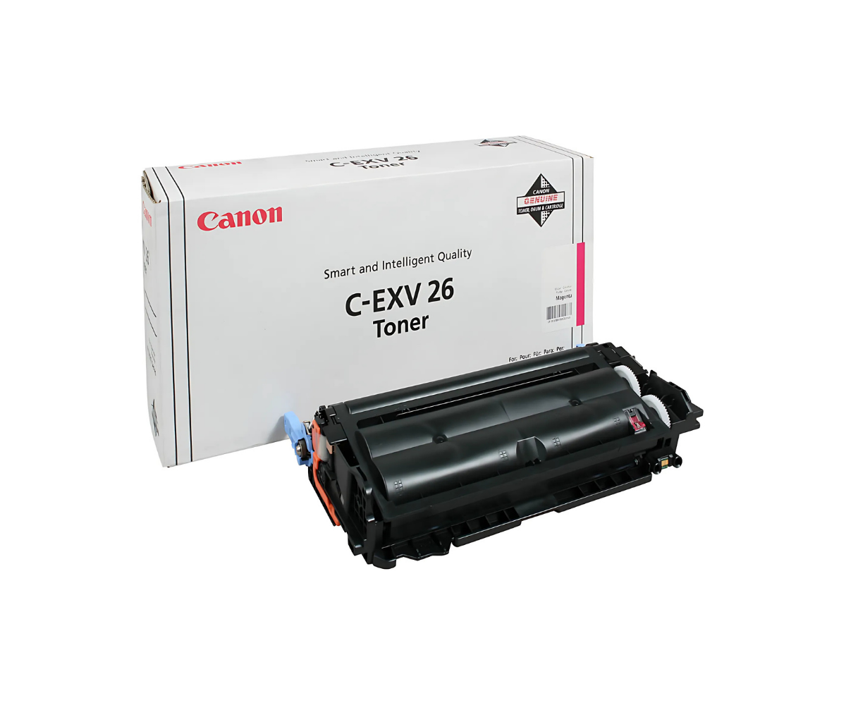 Original Canon C-EXV 26 MAGENTA Toner Cartridge - open box