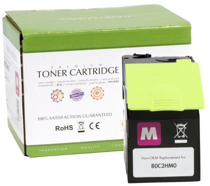 Compatible Static-Control Lexmark 802HM (80C2HM0), Magenta, 3000 p.