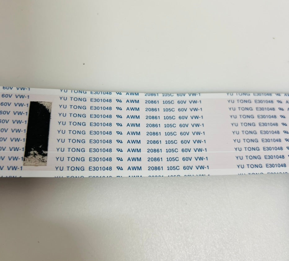 TCL 65QLED810 lvds flex cable YU TONG E301048 AWM 20861 105C 60V VW-1  / 0824