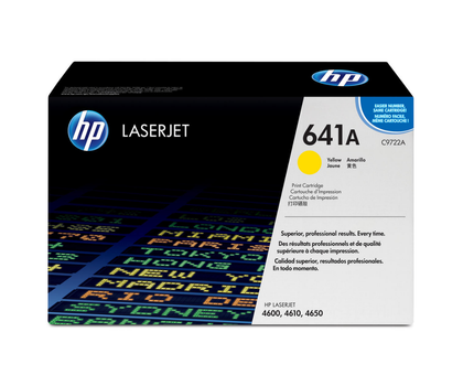 HP 641A Original Toner cartridge yellow (C9722A)