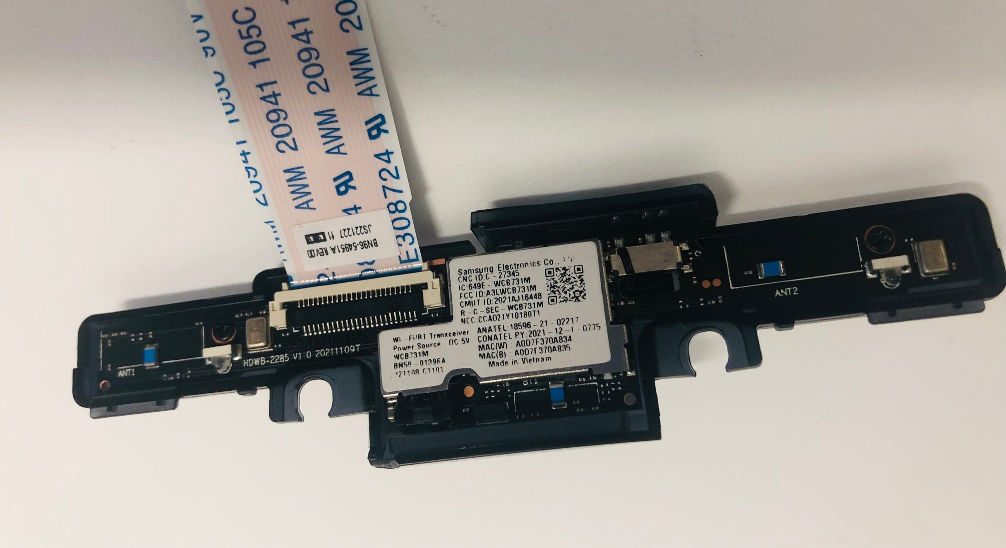 BN59-01396A wifi module with cable BN96-54951A - Samsung QE55QN85B