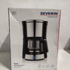 Ecost customer return Severin KA 4822 Type Coffee Machine (for Ground Filter Coffee, 10 Cups, incl.