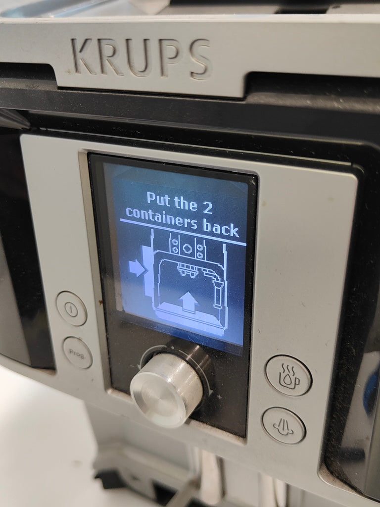 KRUPS EA8320 Model TL1450 Coffee Machine - Control LCD Panel 