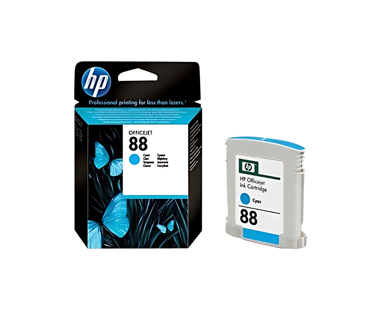 Original HP C9386AE Cyan Ink Cartridge