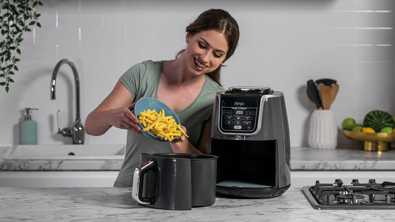 Ninja AF160EU Hot Air Fryer 5.2 L 1750 W, Grey
