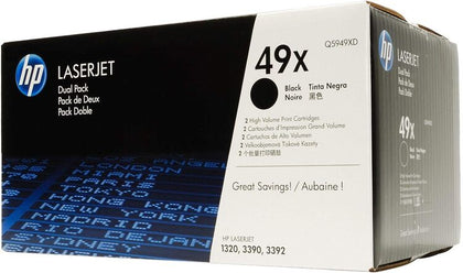 HP Q5949XD 49X High Yield Black Toner Cartridge