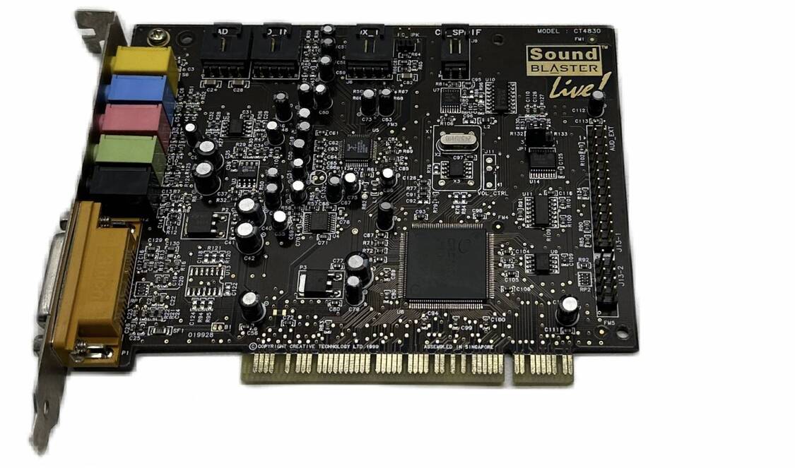 Creative Sound Blaster CT4830 PCI sound card