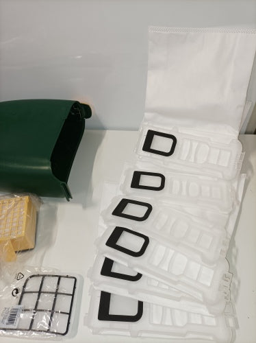 Ecost Customer Return, MisterVac Cassette Dust Container Filter Vacuum Bag Compatible with Vorwerk K
