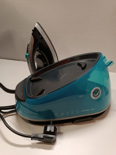 Ecost Customer Return, Cecotec Total Iron 7000 SteamPro 2400W 6 Bar Ceramic Sole 135g/min Eco Mode A