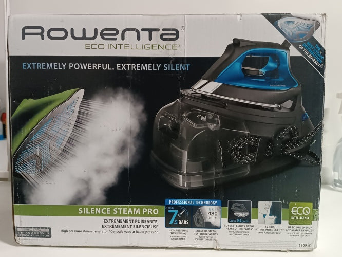 Ecost customer return Rowenta Silence DG8960 Steam Iron Station