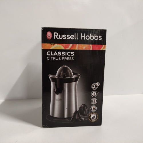 Ecost customer return Russell Hobbs orange squeezer and electric citrus press (2 automatic left and