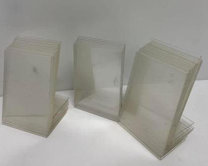 L-Shaped Plastic Promotional Display Stands A5 (21 cm x 15 cm)