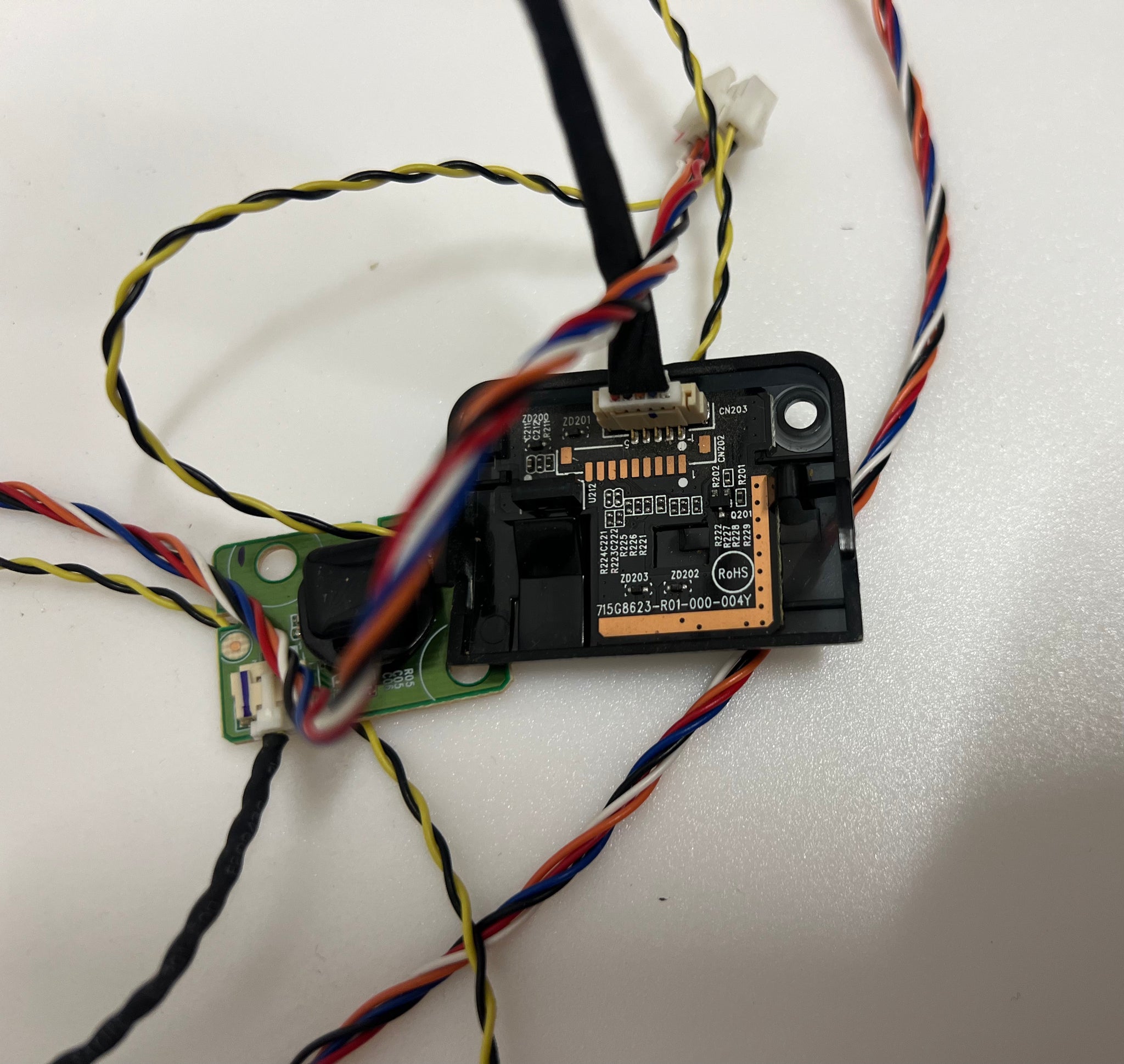 715G9740-K01-000-003S Button Unit with 715G8623-R01-000-004Y IR sensor for Philips 55PUS6554/12
