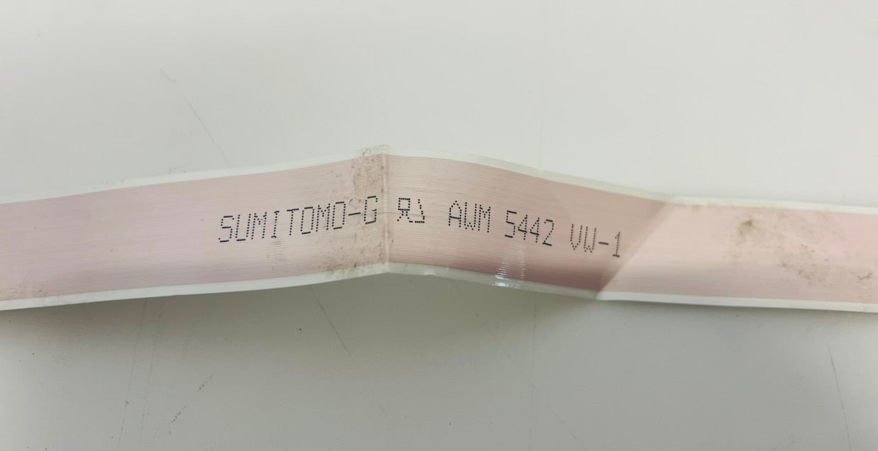 SUMITOMO-G AWM 5442 VW-1 (approx. 44 cm length; 3 cm height) lvds flex cable for Philips 42PFL6678S/12