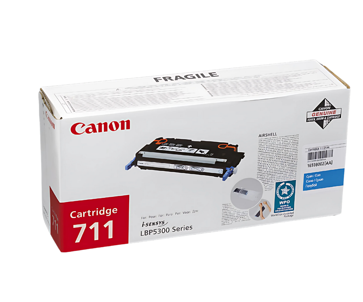 Original Canon 711 cyan (1659B002) toner, 6000 pages