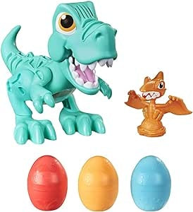 Ecost Customer Return Play-Doh Dino Crew Gefräßiger Tyrannosaurus, Spielzeug für Kinder ab 3 Jahr