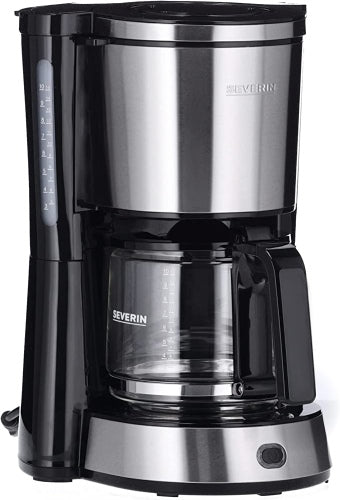 Ecost customer return Severin KA 4822 Type Coffee Machine (for Ground Filter Coffee, 10 Cups, incl.