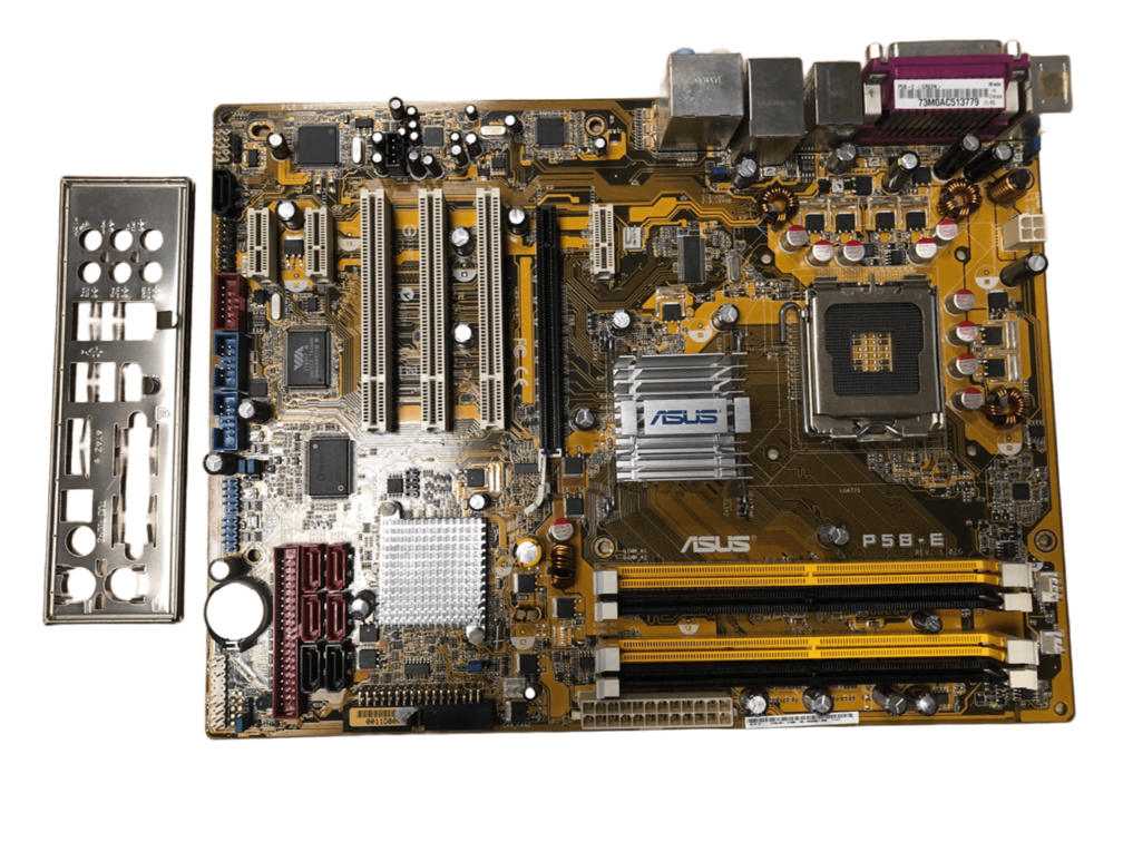 Asus P5B-E Motherboard - defect - for spare parts