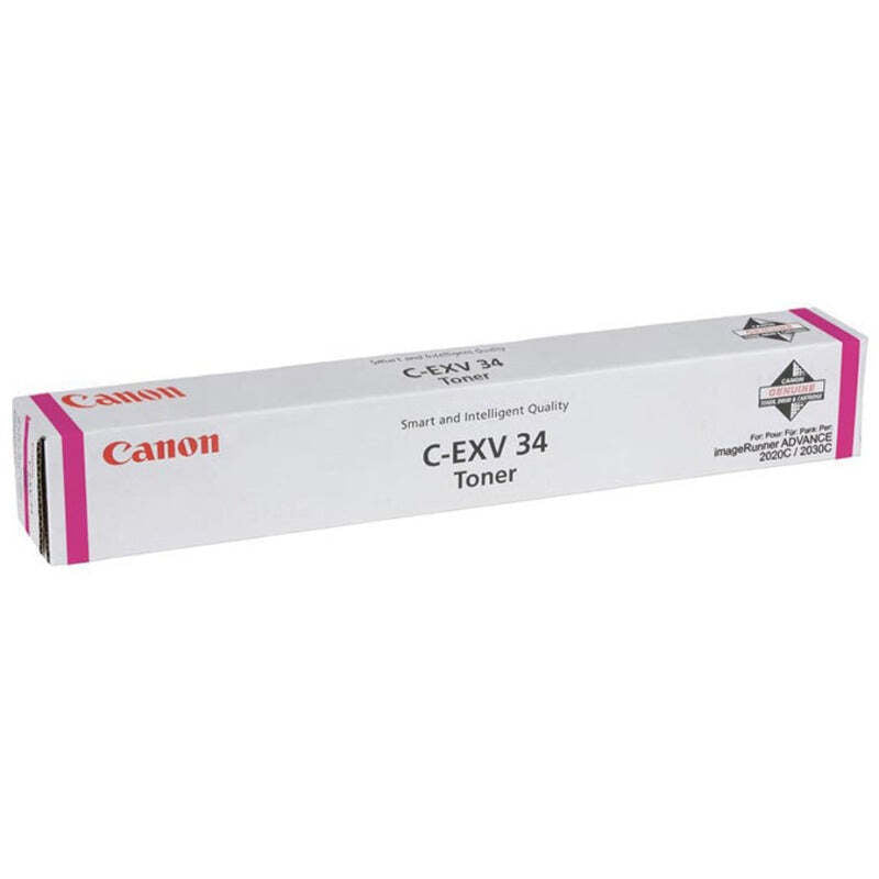 OEM Toner Cartridge Canon C-EXV 34 Magenta (3784B002) - open box