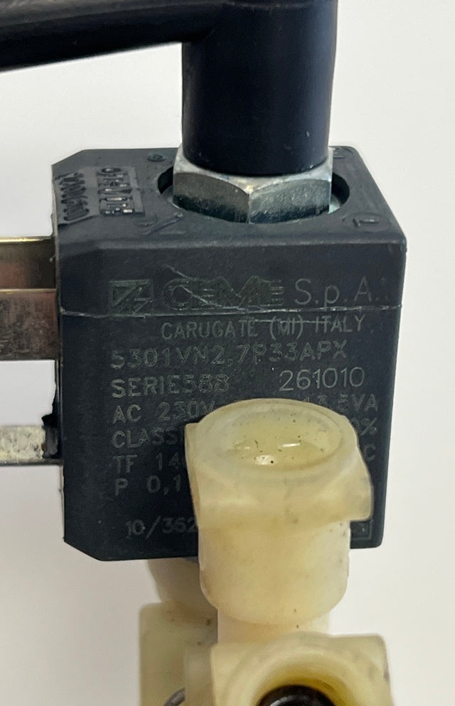 DeLonghi ECAM23.450.S Coffee Machine - Solenoid Valve 5301VN2 7P33APX with pipe