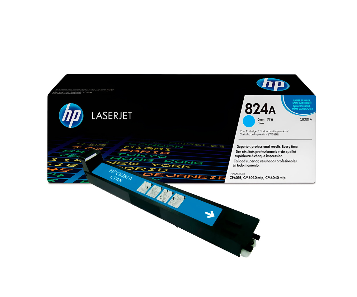 HP 824A CB381A Cyan toner cartridge