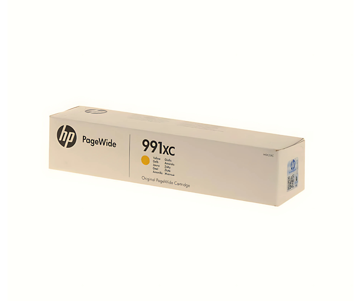 Original HP 991xc (M0K25XC) High Yield Yellow Ink Cartridge