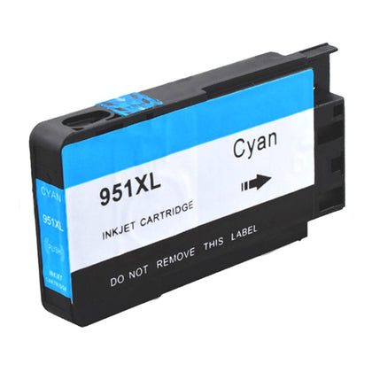 Compatible 951XL High Yield Cyan Ink Cartridge - open box