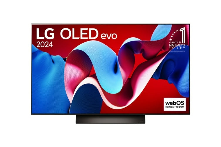 LG OLED evo AI OLED48C41LA (2024) TV 48'' 4K UHD 3840x2160, Smart TV, Black