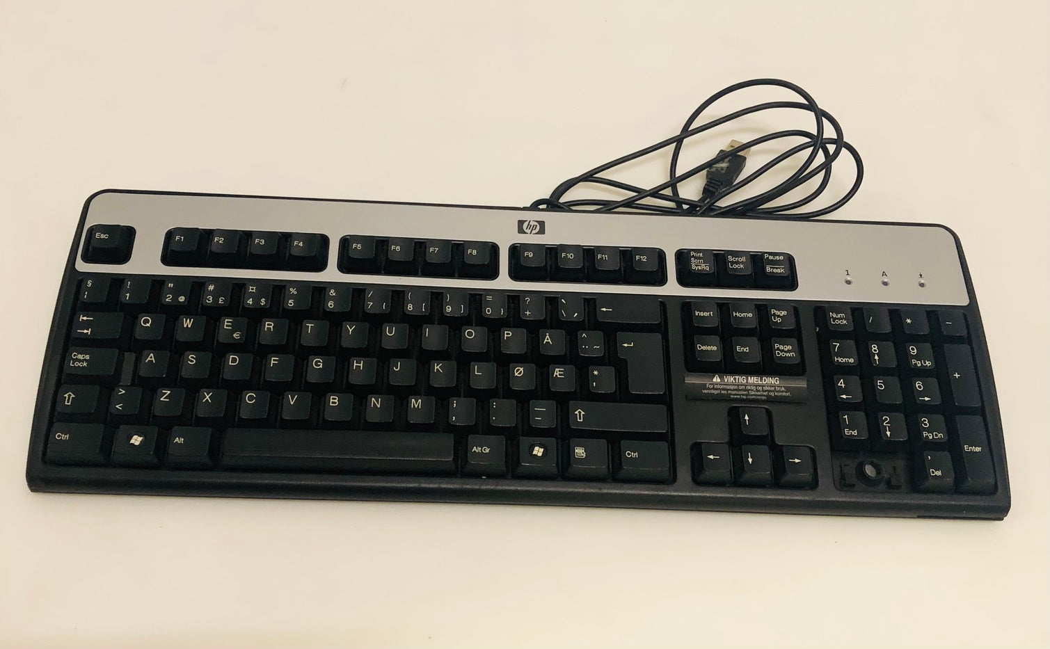 HP KU-0316 537746-091 keyboard