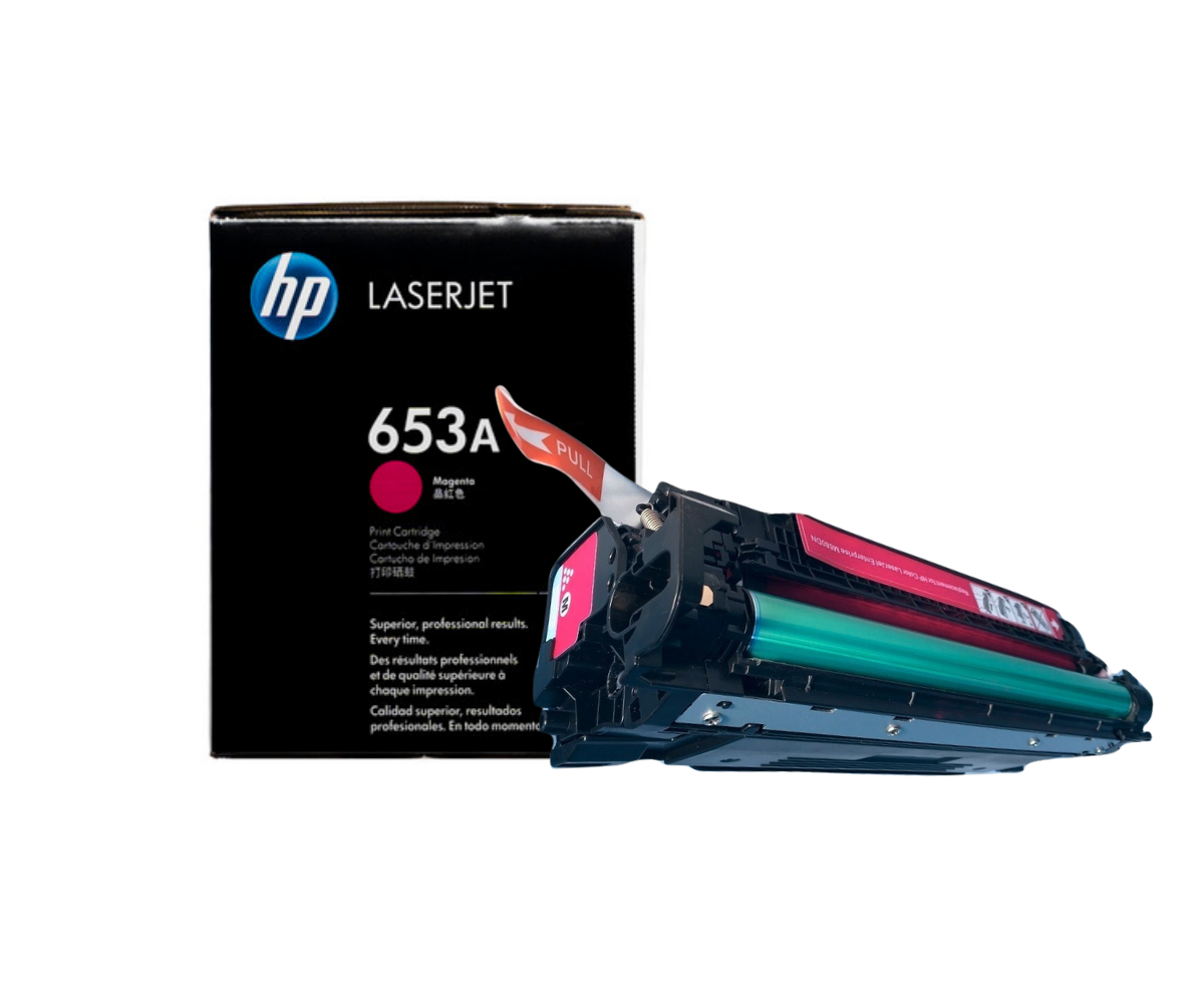 HP 653A Magenta Original Toner Cartridge, CF033AC