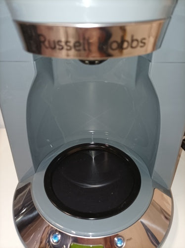 Ecost Customer Return, Russell Hobbs Inspire Digital Coffee Machine, Grey, Programmable Timer, 1.25