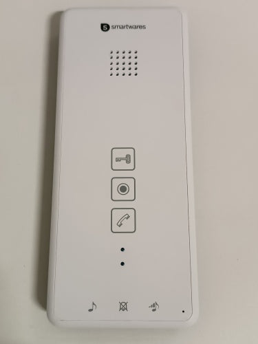 Ecost customer return Smartwares DIC21102 Indoor Intercom 2Way Communication  Easy 2Wire Installatio