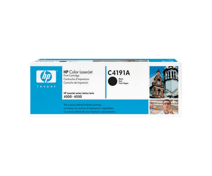 Original HP 91A C4191A BLACK toner cartridge