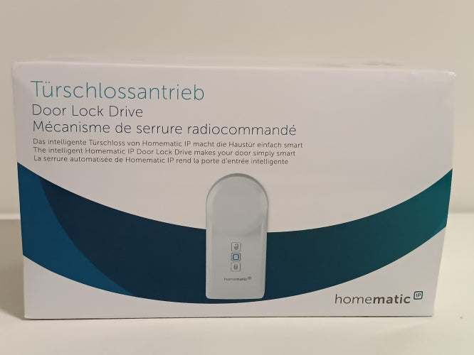 Ecost customer return Homematic IP 154952A0 Door Lock Drive, Wireless Smart Home