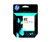 Original HP C4913A (82 yellow) DesignJet Ink Cartridge