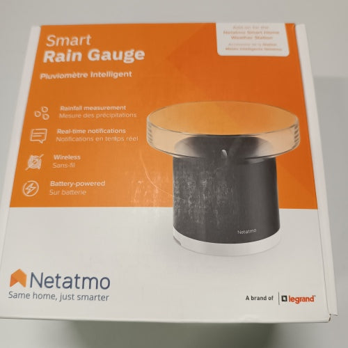 Ecost customer return Netatmo Transceiver for Netatmo Weather Station NRG01WW, Rain gauge