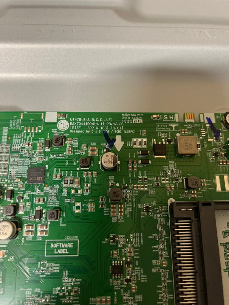 EAX70111904(1.1) mainboard for LG 65QNED86T6A