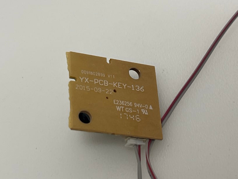 Button Unit YX-PCB-KEY-136 for Sharp LC-49UI7252E