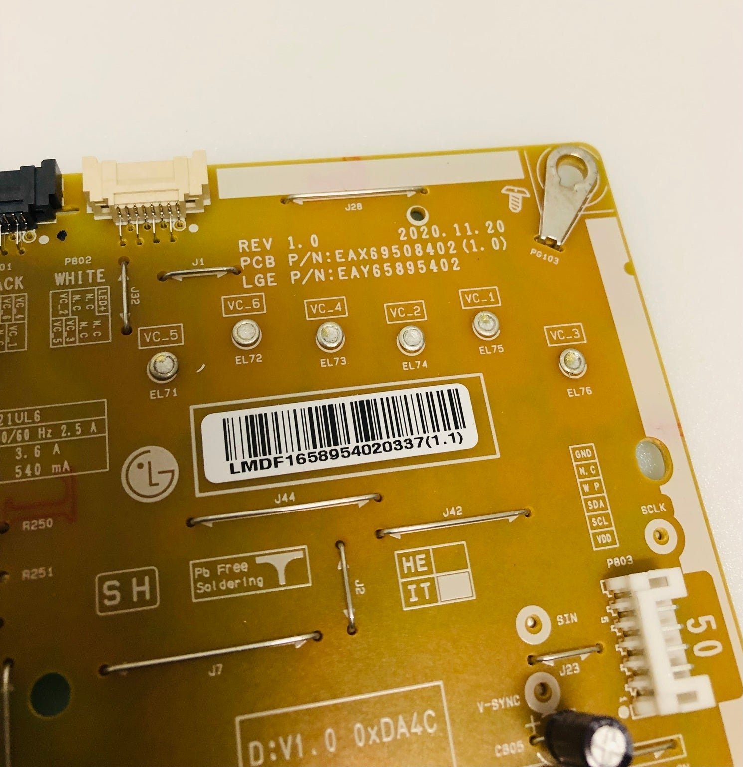 EAX69508402 (1.0) power supply for LG 50QNED826QB